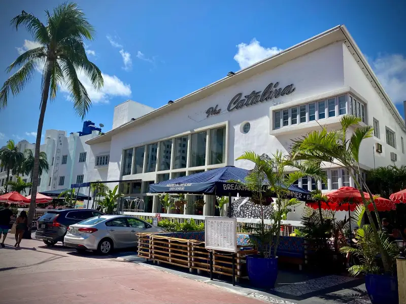 Catalina Hotel on Collins Avenue, South Beach, Miami Beach